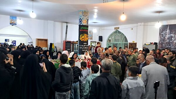 عزاداری دهه دوم فاطمیه با حضور شهید گمنام در دهستان شوراب صغیر  