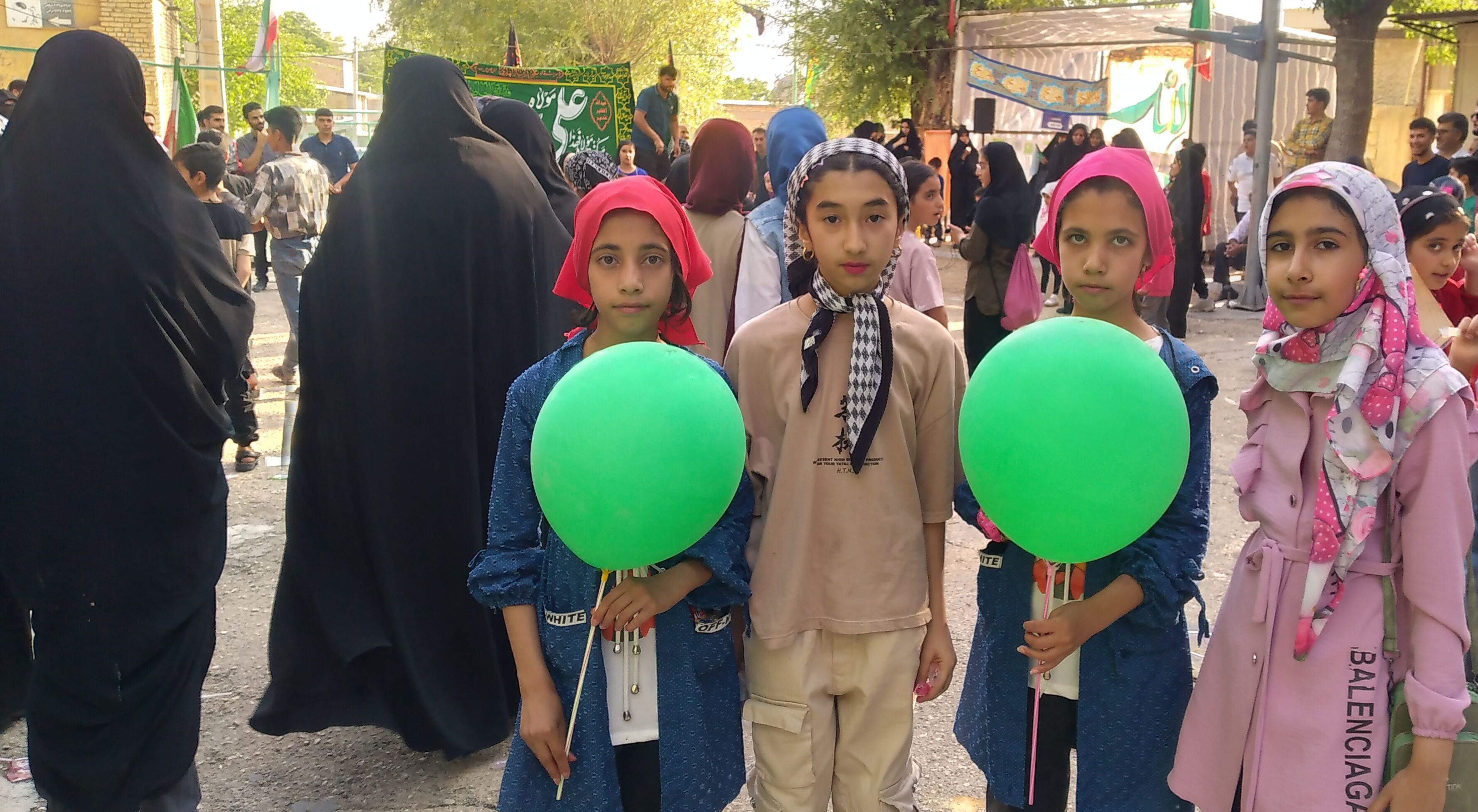 اجتماع مردمی به‌مناسبت عید غدیرخم در شهر چلیچه