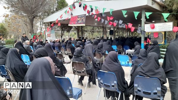 تشییع سردار محمدحسن شمس بر دستان مردم نظرآباد