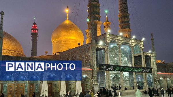 مراسم عزاداری شام شهادت امام هادی(ع) در حرم بانوی کرامت 