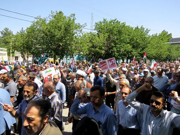 برگزاری راهپیمایی جمعه‌های خشم در بجنورد
