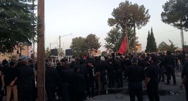 حضور پررنگ مردم شهرستان خلیل آباد در همایش بزرگ عاشورای حسینی