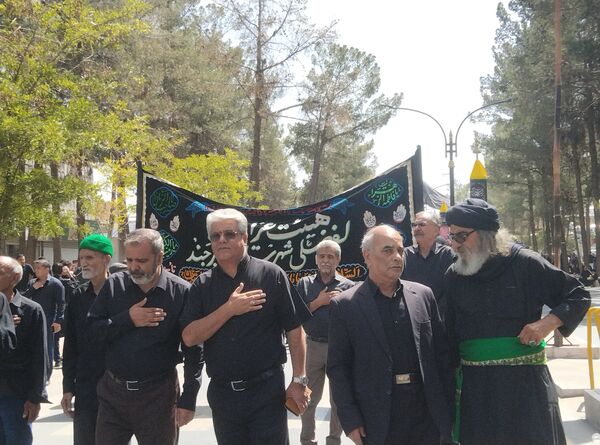 عزاداری عاشورای حسینی در میدان قتلگاه بیرجند 