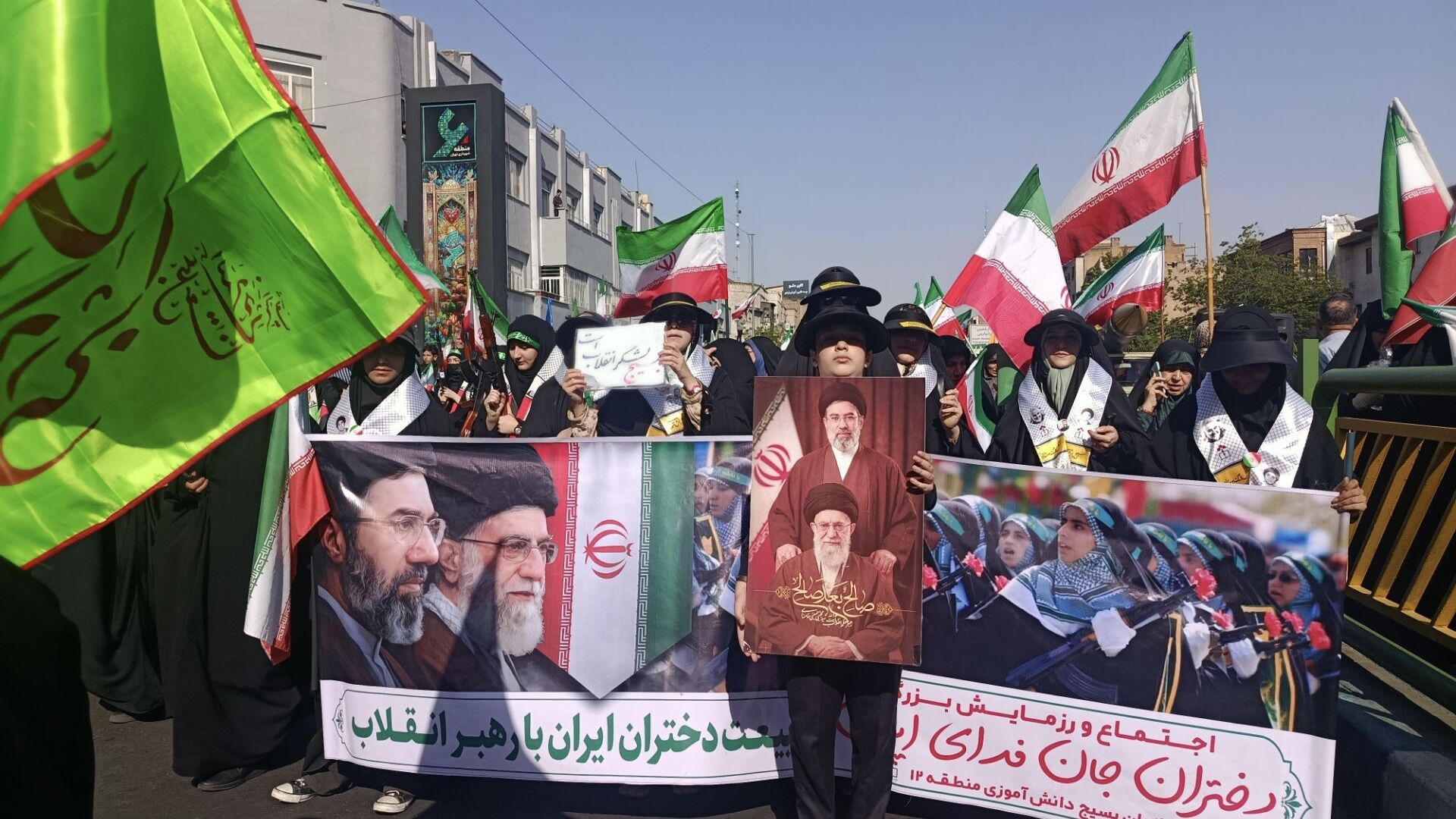 رزمایش «دختران جان‌فدای ایران»؛ نمادی از اقتدار و وفاداری