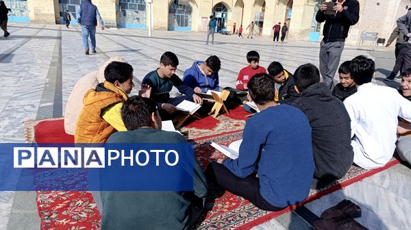 اعتکاف در مسجد جامع شهرستان نیشابور 