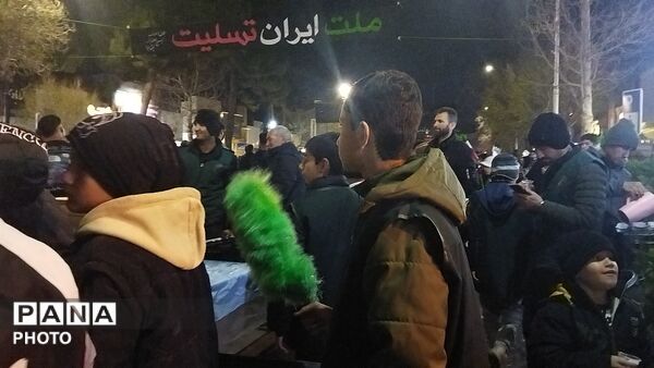 موکب مردمی شهید مصطفی صدر زاده در شب  ۲۳ ماه رمضان 