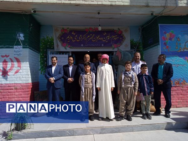 برگزاری آیین بازگشایی مدارس در مدرسه شیخ فضل‌الله صفادشت