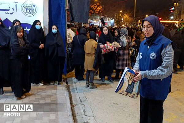 موکبی از جنس دانش‌آموز خبرنگاران پانا شهرستان بجنورد 