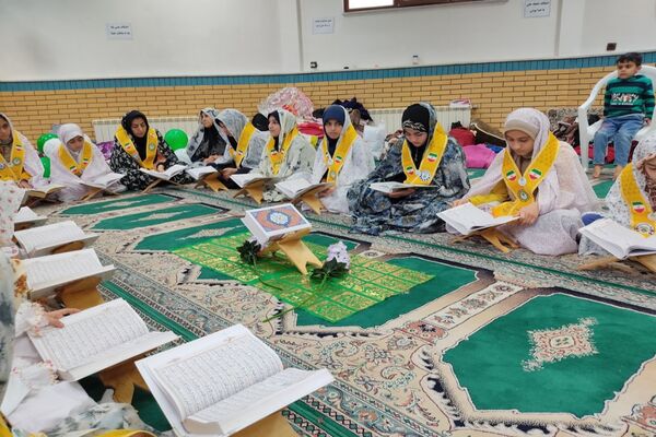 دومین روز مراسم اعتکاف در مسجد امام حسن مجتبی (ع) اردبیل