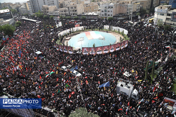 تشییع شهدای اقتدار در تهران - 1