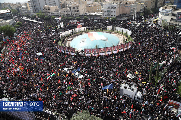تشییع شهدای اقتدار در تهران - 1