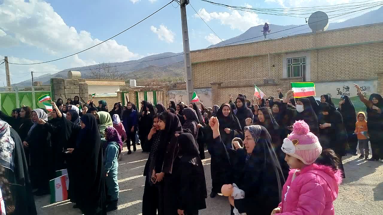 بیعت مردم دهستان جاورده با رهبر جدید جمهوری اسلامی ایران 