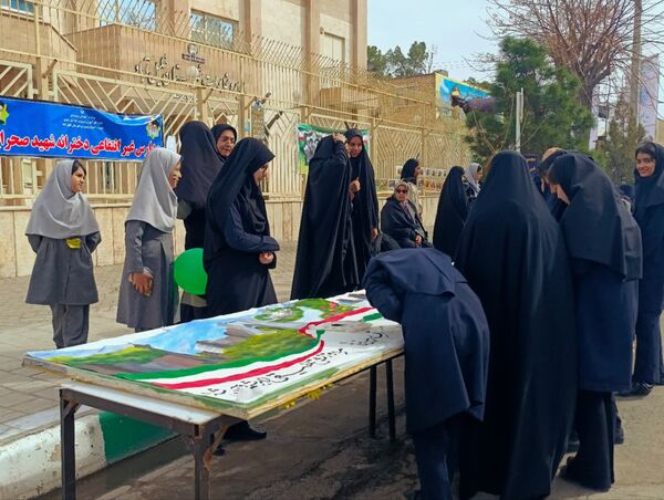 تجلی وحدت و همدلی در خلیل‌آباد؛ برگزاری باشکوه راهپیمایی ۲۲ بهمن
