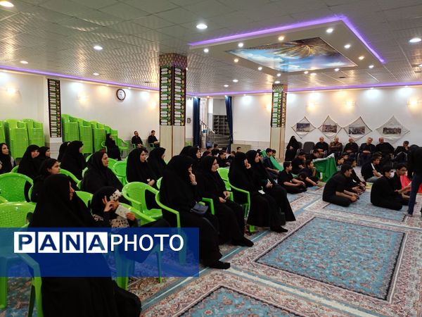 برگزاری هیأت دانش‌آموزی انصارالمهدی در کاشمر 