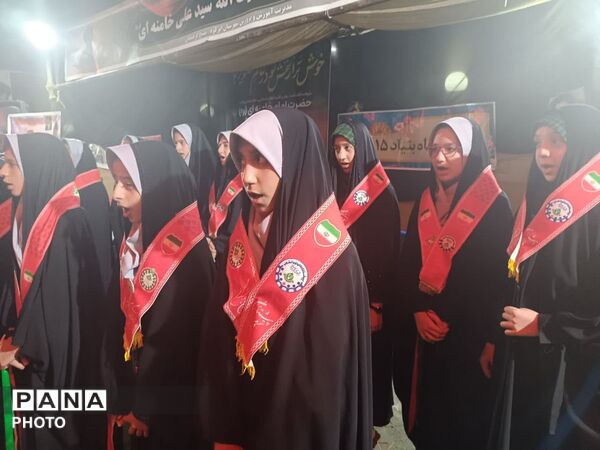 فعالیت دانش‌آموزان پیشتاز در موکب سازمان دانش‌آموزی ابرکوه
