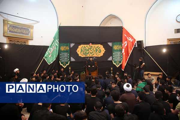 محفل عزاداری نوجوانان فاطمی در دهه اول محرم الحرام