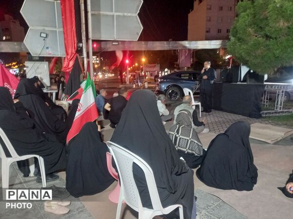 محرم در خیابان‌های شهر مشهد