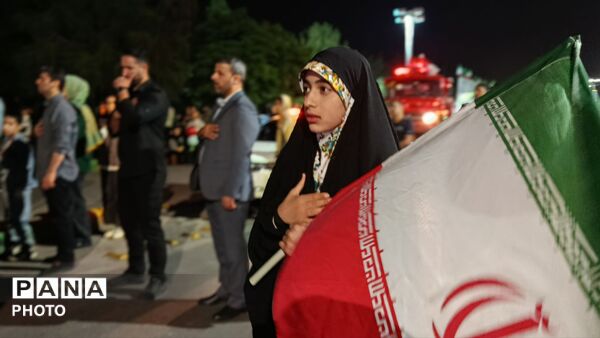 آیین رونمایی از المان فاخر شهری به مناسبت عید سعید غدیر