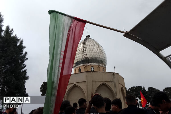 مراسم تشیع شهید جوان یوسف‌آباد