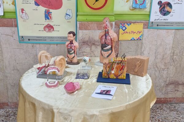 برپایی نمایشگاه صنایع آموزشی و فناوری‌های نوین در دبستان علوی 