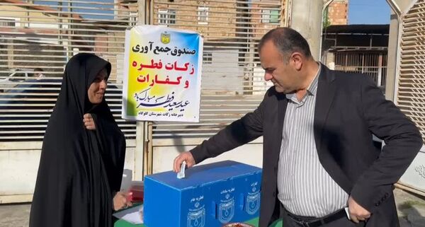 شکوه بندگی در نماز عید فطر گلوگاه
