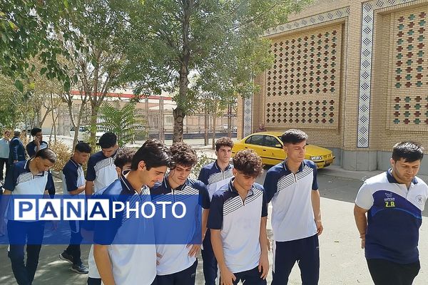 برگزاری اردوی انتخابی تیم ملی دانش آموزی فوتسال با حضور جمعی از مسئولان در ناحیه دو شهرری 