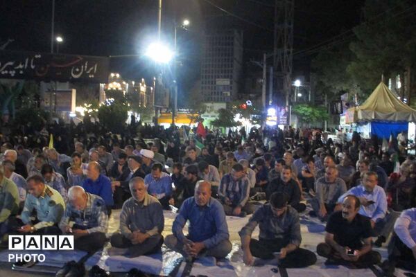 نوای همدلی اسفراین با کودکان شهید میناب؛ تلاوت قرآن و نماز استغاثه برای مردم جنوب ایران