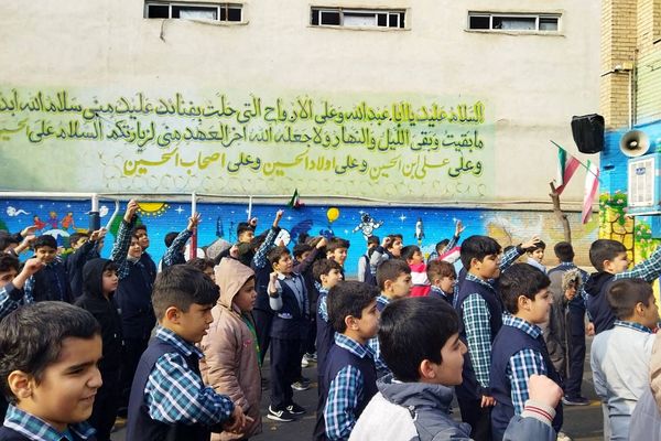 بزرگداشت شهادت حاج قاسم سلیمانی در مدارس ناحیه 2 شهرری