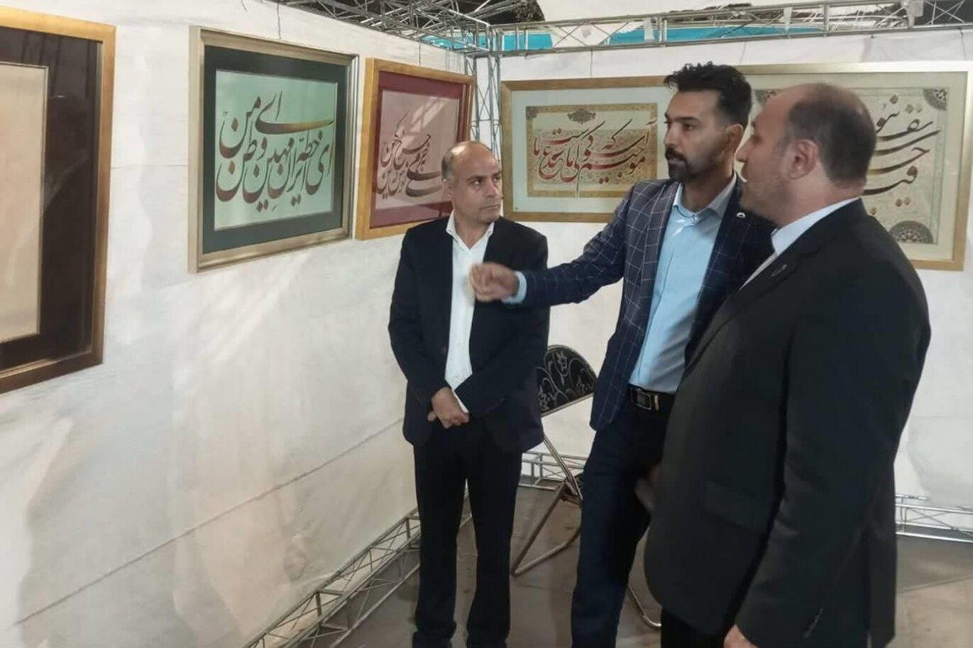 درخشش میراث خوشنویسی ورامین 