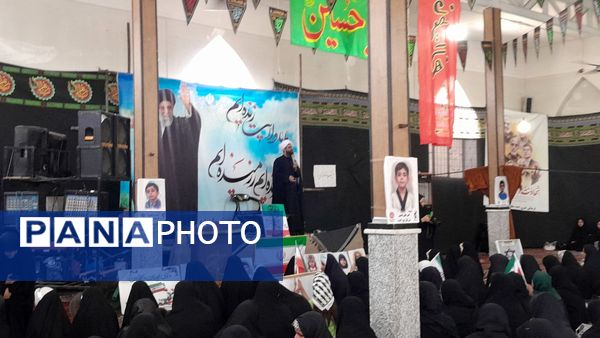 اجتماع زینبیون در زاوه