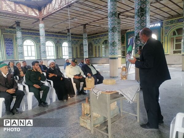 برپایی مراسم بزرگداشت شهدای مقاومت در شهر بار 