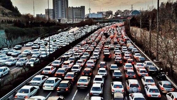ترافیک سنگین در ورودی‌های تهران