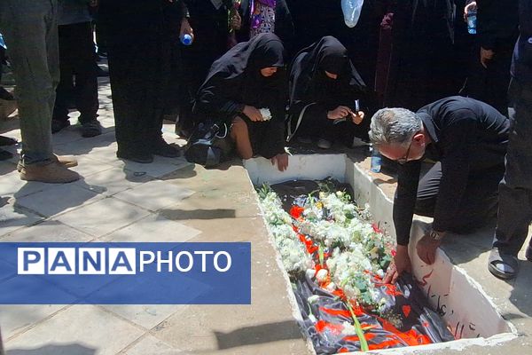 مراسم تشییع پیکر سردار شهید غلامحسین غیب پرور