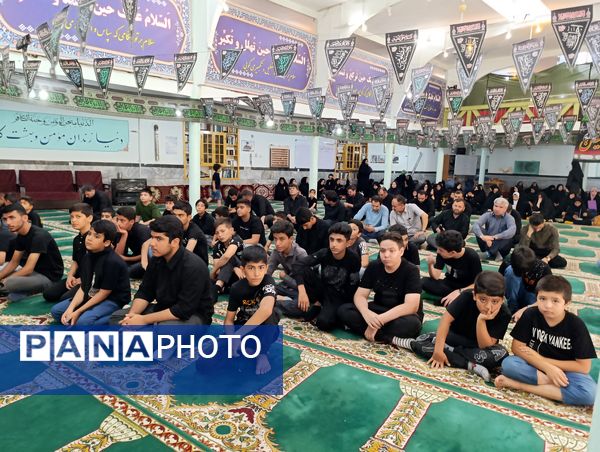 سوگواره احلی من العسل نوجوانان عاشورایی شهر آشخانه 