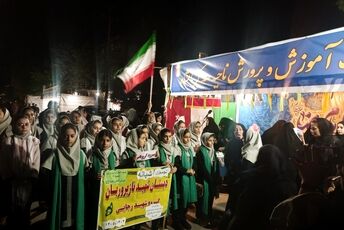 شب همدلی و شکوه در موکب آموزش و پرورش ناحیه ۳