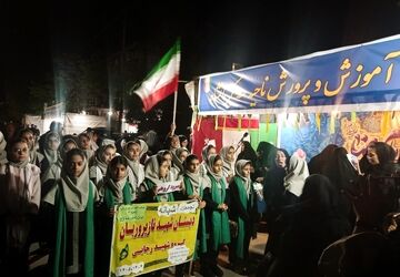 شب همدلی و شکوه در موکب آموزش و پرورش ناحیه ۳