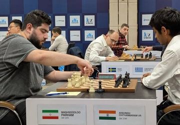 3 تساوی مقصودلو در مسابقات شطرنج تاشکند