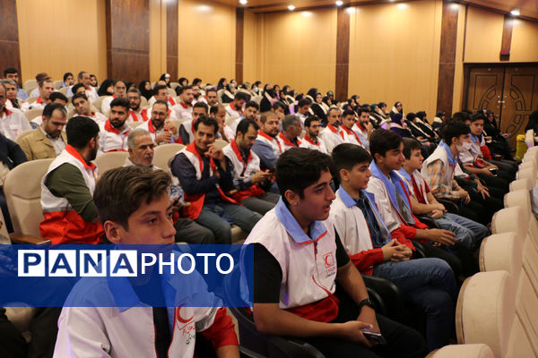 یادواره «سرو سرخ» گرامیداشت ۱۴۰ امدادگر شهید استان قم-1