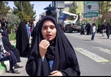 مردم غیور زاهدان در راهپیمایی روز قدس شرکت کردند 