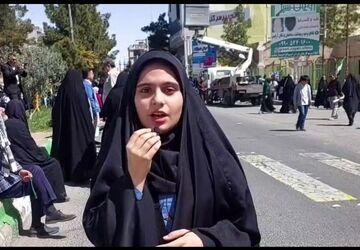 مردم غیور زاهدان در راهپیمایی روز قدس شرکت کردند 