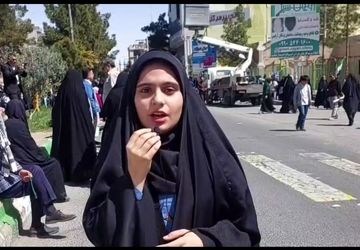 مردم غیور زاهدان در راهپیمایی روز قدس شرکت کردند 