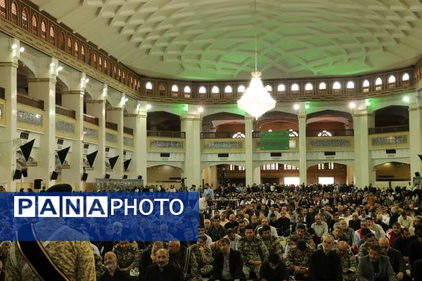 مراسم گرامیداشت چهلم شهدای خدمت در تبریز 