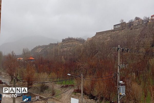  بارش باران در شهر بار 