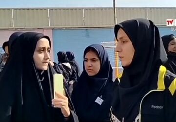 برگزاری مسابقات ورزشی مادر و دختری در دبیرستان حضرت زهرا (س)