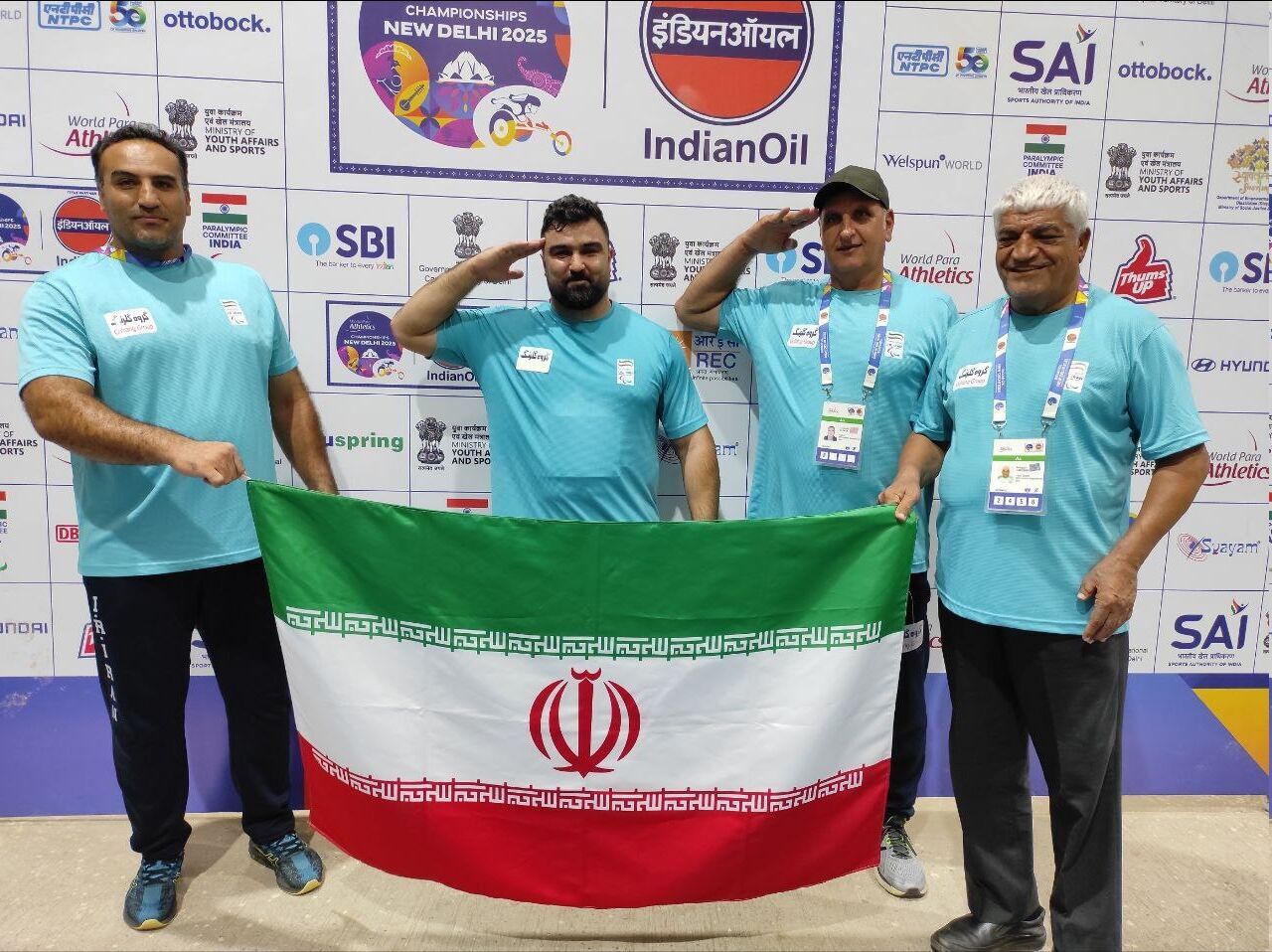 پارا دوومیدانی قهرمانی جهان خسروی با شکستن رکورد طلایی شد