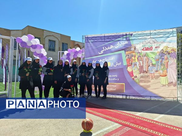 افتتاح زمین چمن هنرستان تربیت بدنی محمد شهرستانی ناحیه ۶ مشهد