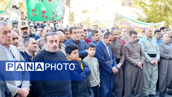 فریاد استکبار ستیزی در منطقه اورامانات