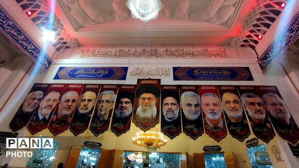 قاب های ماندگار از تشیع شهید لاریجانی در حریم امن فاطمی