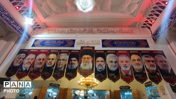 قاب های ماندگار از تشیع شهید لاریجانی در حریم امن فاطمی