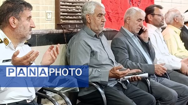 مراسم بزرگداشت شهدای خدمت در ملکان 